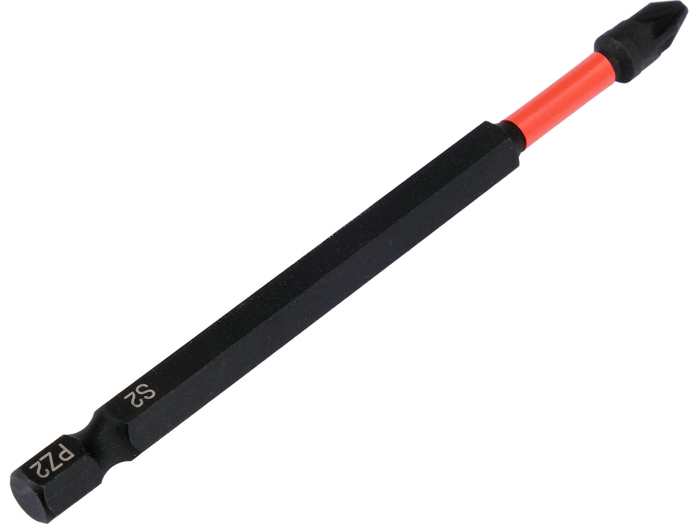 IMPACT BIT 100 MM LONG | 1/4" | PZ2 | 1 PC (YT-78064)