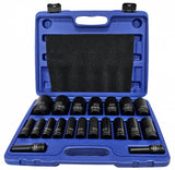 IMPACT SOCKET SET LONG | 12.5 MM (1/2") | 10-38 MM | 20 PCS. (SK1220)