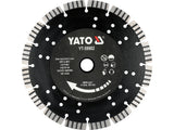 DIAMOND BLADE FOR CUTTING REINFORCED CONCRETE 230X12X22.23MM (YT-59902)