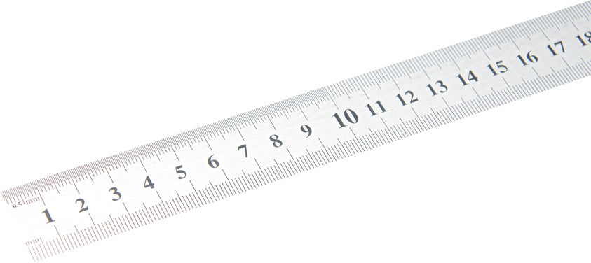 STEEL SCALE | FLEXIBLE | STAINLESS STEEL | 1 M (50890)