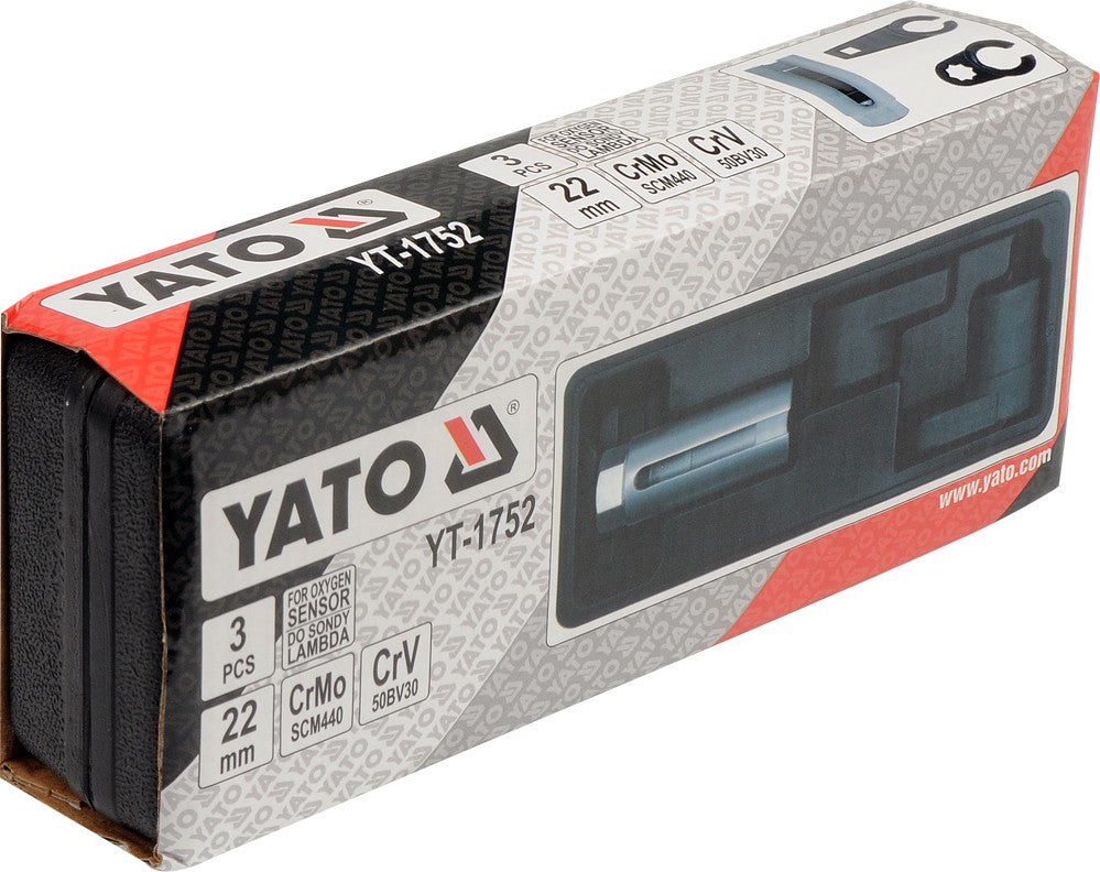 SOCKET AND OXYGEN SENSOR SET 7/8" (YT-1752)