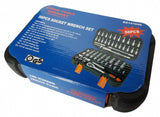SOCKET AND RATCHET SET | 6.3 MM (1/4") | 56 PCS. (ES141056)