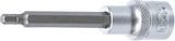 BIT SOCKET | LENGTH 100 MM | 12.5 MM (1/2") DRIVE | INTERNAL HEXAGON 5 MM (4260)
