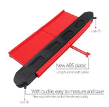 CONTOUR GAUGE / TEMPLATE / PROFILE TRACER | WITH LOCKING | 250 MM (CG10P)
