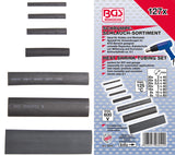 SHRINK TUBE ASSORTMENT | BLACK | 127 PCS. (8042)