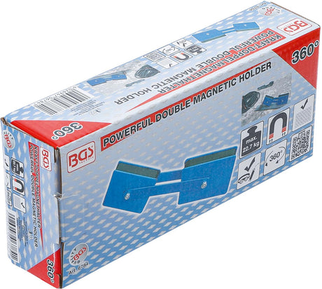POWERFUL DOUBLE MAGNETIC HOLDER | ADJUSTABLE ANGLE | 22,7 KG (6784)