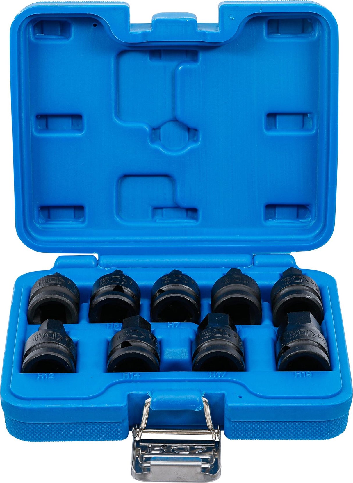 IMPACT BIT SOCKET SET | 12.5 MM (1/2") DRIVE | INTERNAL HEXAGON 5 - 19 MM | 9 PCS. (5485)