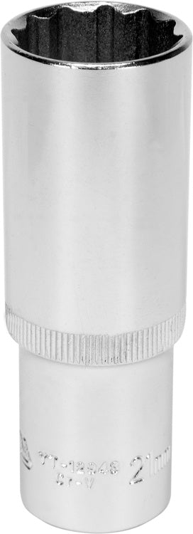 BIHEXAGONAL SOCKET 21MM 1/2" 12PT CV (YT-12943)