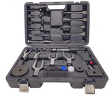 VIBRO / IMPACT CHISEL / PUNCH / REMOVER SET WITH PNEUMATIC HAMMER | 25 PCS. (AH25M)