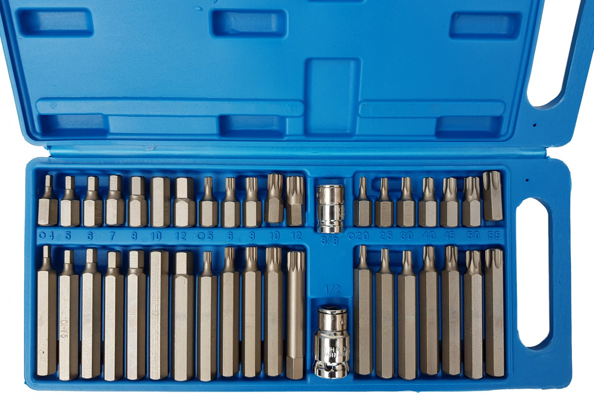 BIT SET | PLASTIC BOX | 40 PCS. (66410P)