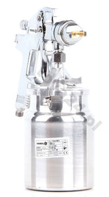 SPRAY GUN W. FLUID CUP HVLP 1000ML (80901)