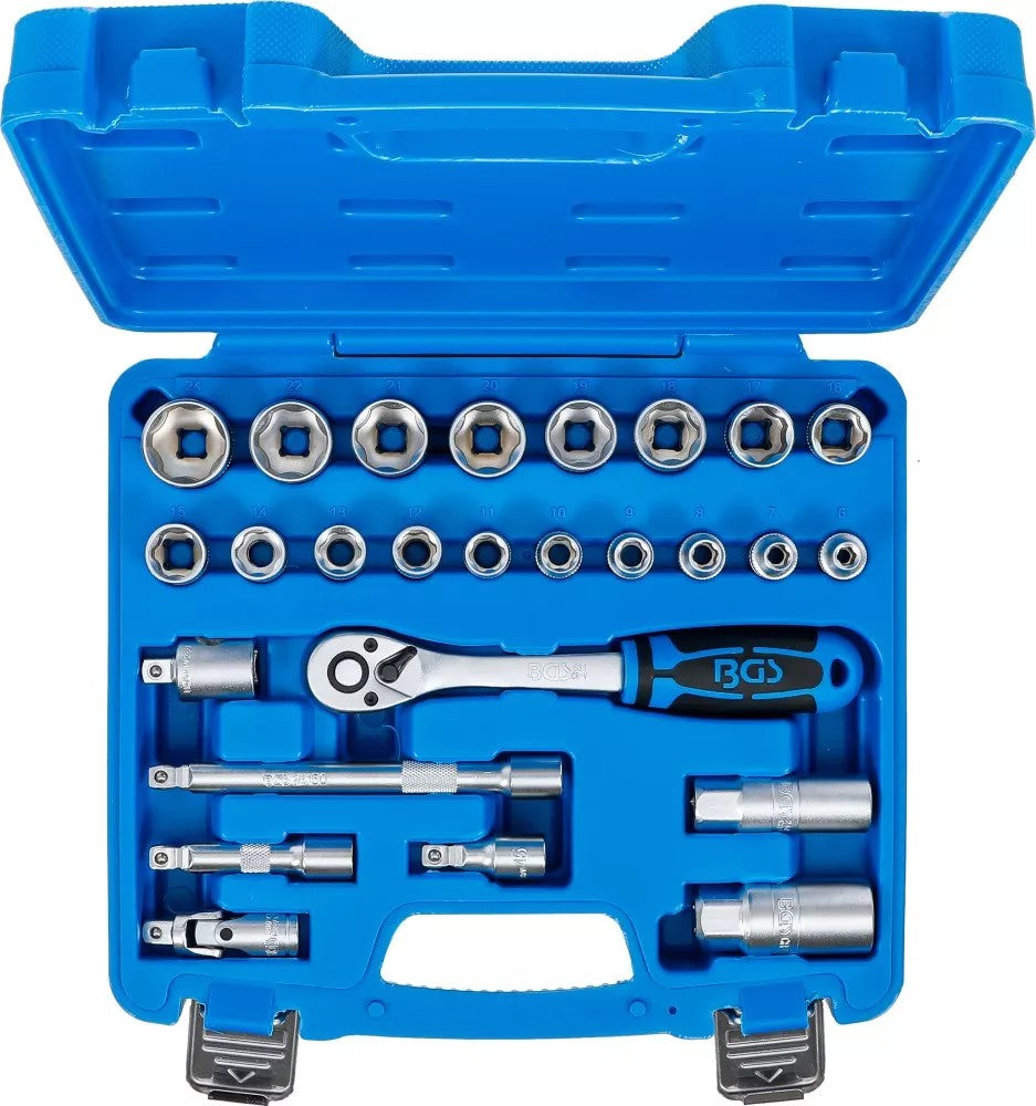 SOCKET SET | 10 MM (3/8") DRIVE | 26 PCS. (2227)