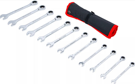 RATCHET COMBINATION WRENCH SET | 8 - 19 MM | 12 PCS. (30001)