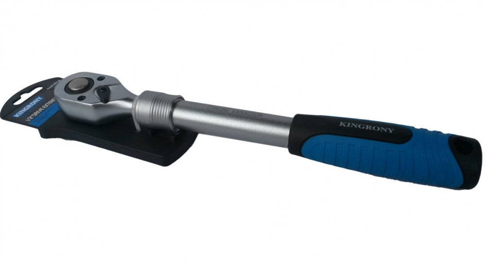 TELESCOPIC STRAIGHT RATCHET FOR SOCKETS 1/2" 305-445 MM (KR128012E)