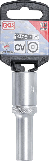 SOCKET, 12-POINT, DEEP | 12.5 MM (1/2") DRIVE | 10 MM (10680)