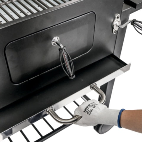 CHARCOAL GRILL DELUXE CAST IRON GRATE 54X37CM (99927)