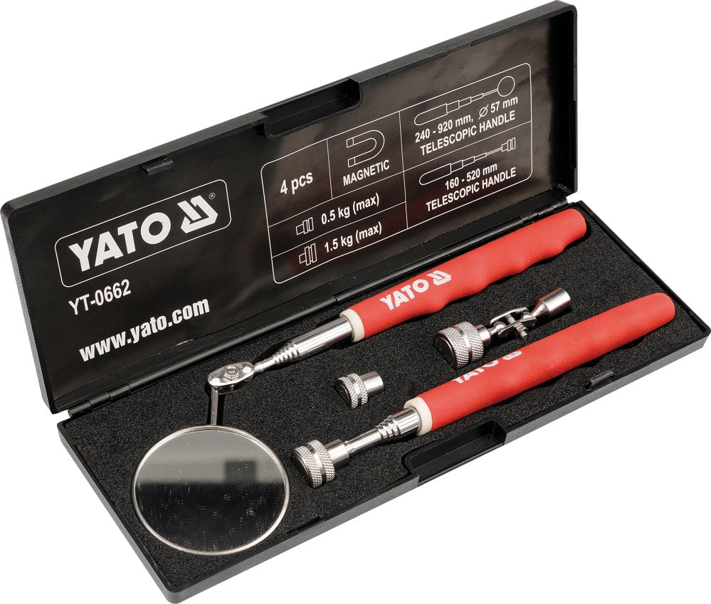 TELESCOPIC PICK UP AND MIRROR SET (YT-0662)