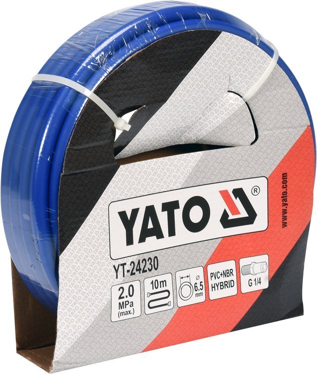 HYBRID AIR HOSE 1/4" 10M (YT-24230)