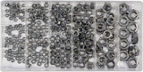 300 PCS SS STEEL NUTS METRIC ASSO (YT-06773)
