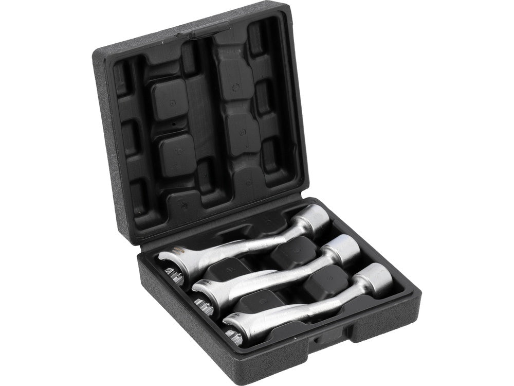 WRENCH SET | FOR FUEL INJECTORS AND INJECTION PUMPS | 12.5 MM (1/2") | 14 - 17 - 19 MM (SK17619)