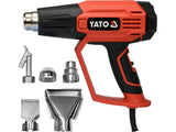 HEAT GUN 1600W 50-650C 2SPEED LCD+MEMORY (YT-82296)