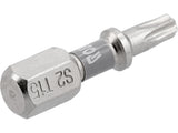 SCREWDRIVER BITS 1/4 25MM T15 2 PCS NI (YT-78012)