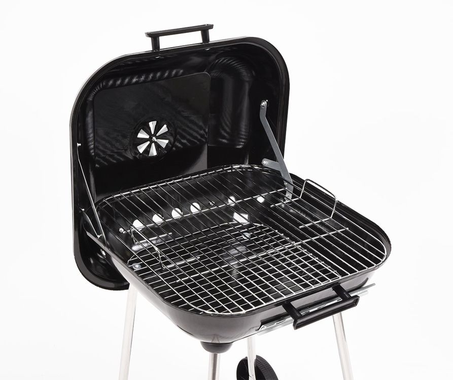 GARDEN BBQ GRILL W. A LID, 40X45CM (99580)