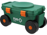 GARDEN CART WITH 360° SEAT AND STORAGE (90230)
