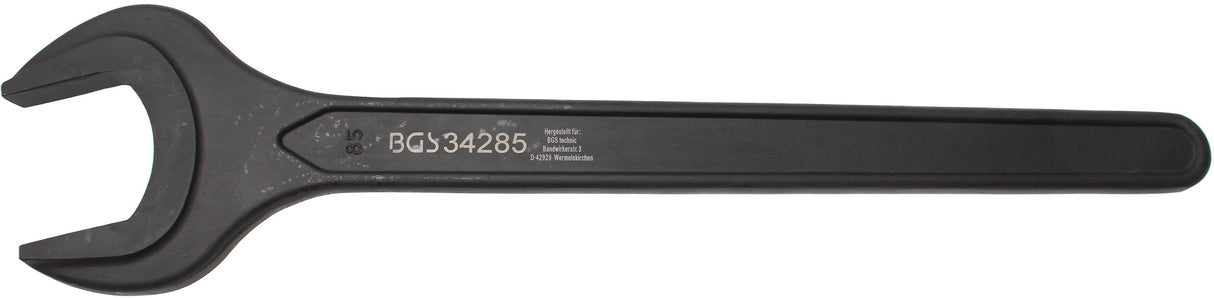 SINGLE OPEN END SPANNER | DIN 894 | 85 MM (34285)