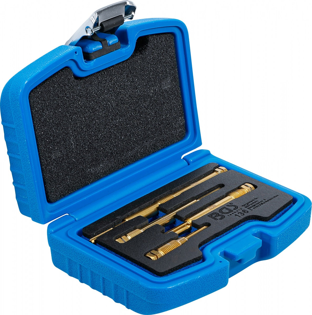 GLOW PLUG BORE REAMER SET | 4 PCS. (136)