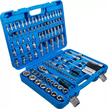 SOCKET SET | 6.3 MM (1/4") + 12.5 MM (1/2") DRIVE | 108 PCS. (2298)
