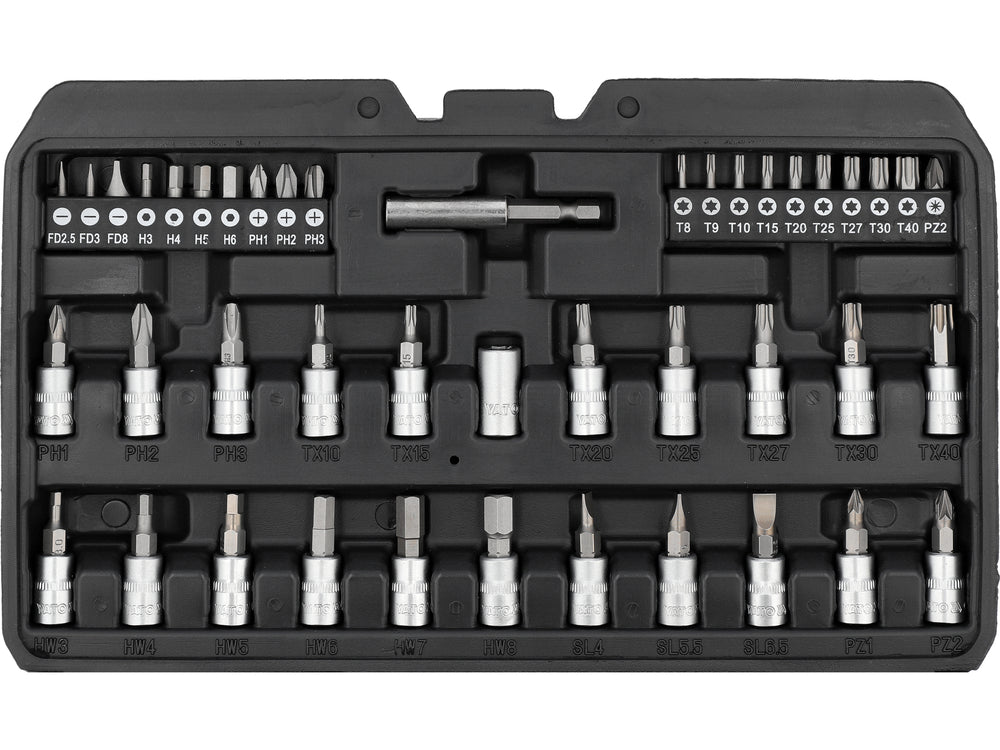 TOOL SET 1/4" 68PCS (YT-14502)