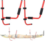 WALL-MOUNTED FOLDING KAYAK AND PADDLE RACK (DR2F)