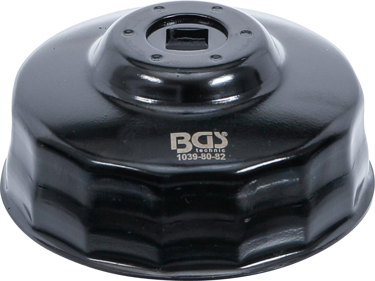 OIL FILTER WRENCH | 15-POINT | Ø 80 - 82 MM | FOR HONDA, MAZDA, NISSAN, SUBARU, TOYOTA (1039-80-82)