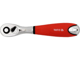QUICK RELEASE CURVED RATCHET HANDLE 1/4 (YT-0733)