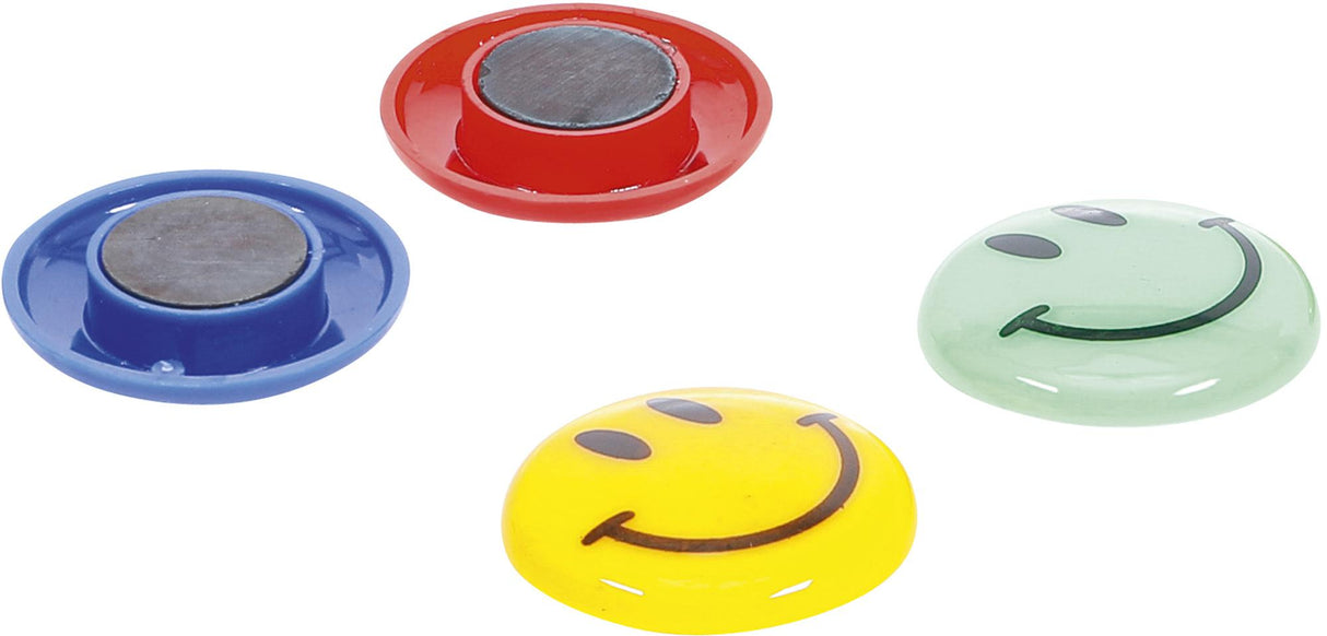 MAGNET SET | "SMILE" | Ø 40 MM | 4 PCS. (85812)