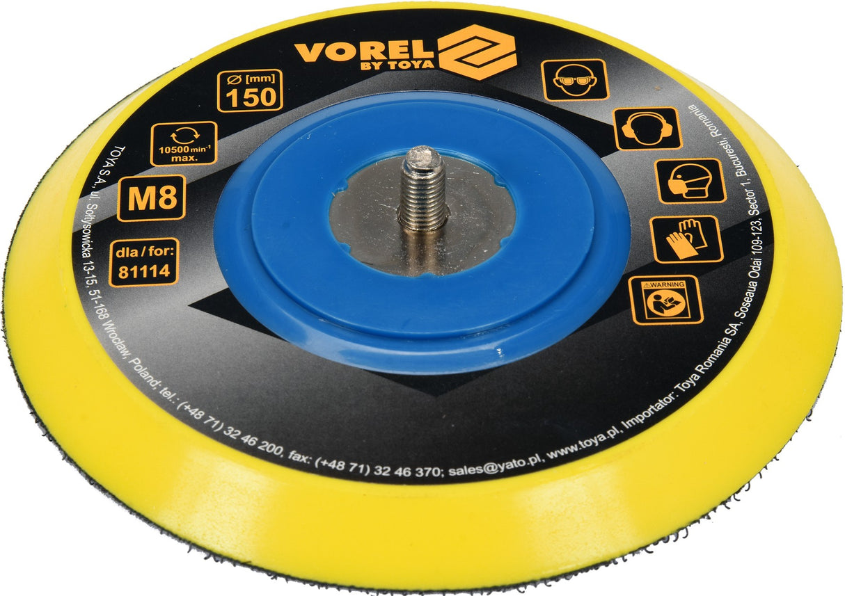 DISC FOR AIR SANDER 150MM (81115)
