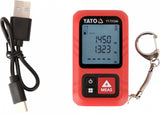 LASER DISTANCE MEASURER - KEYCHAIN | 0.05 - 30 M (YT-731244)