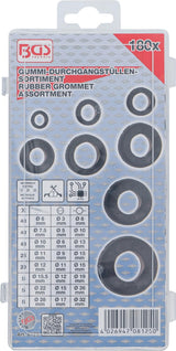 RUBBER GROMMET ASSORTMENT | METRIC | 180 PCS. (8125)