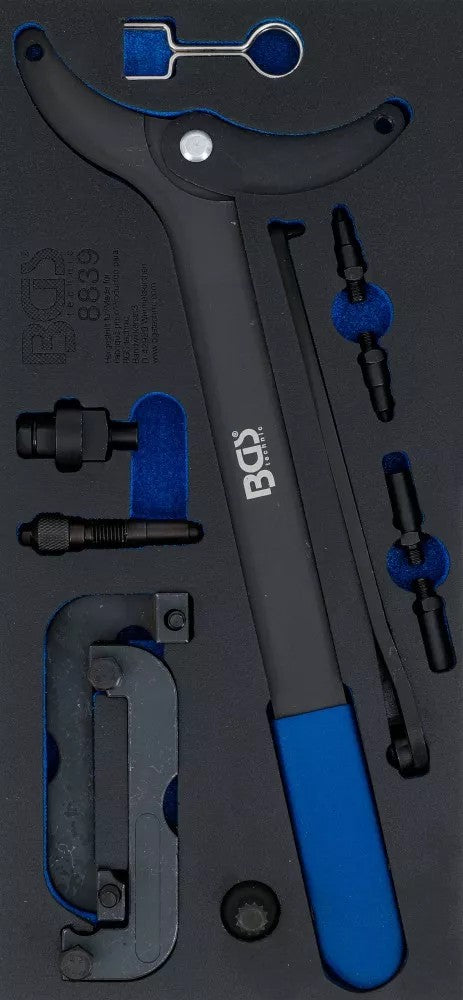 TOOL TRAY 1/3: ENGINE TIMING TOOL SET | FOR VAG 2.8, 3.0 TFSI (8839)