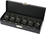 TORX/SPLINE BIT SET 6 PCS 3/4" (YT-10653)