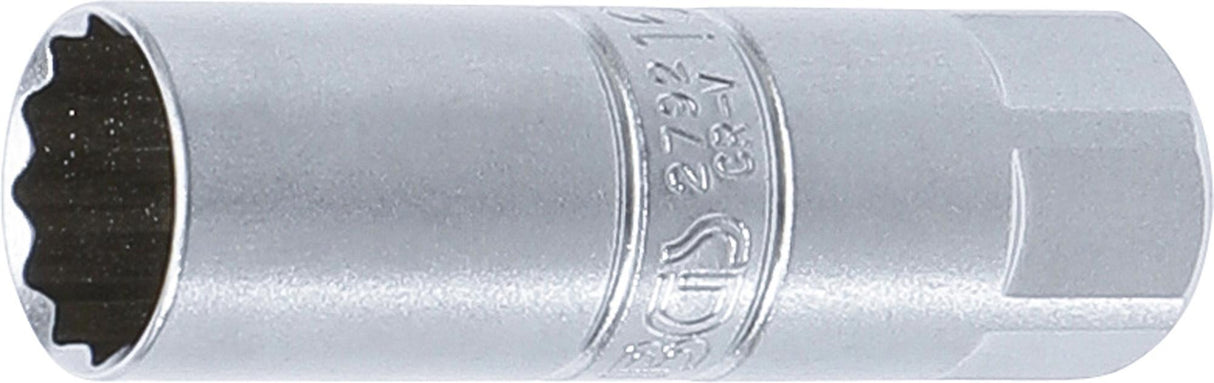 SPARK PLUG SOCKET, 12-POINT | 10 MM (3/8") DRIVE | 16 MM (2792)
