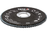 FLAP DISC | 125 MM X 22 | P60 (YT-833006)