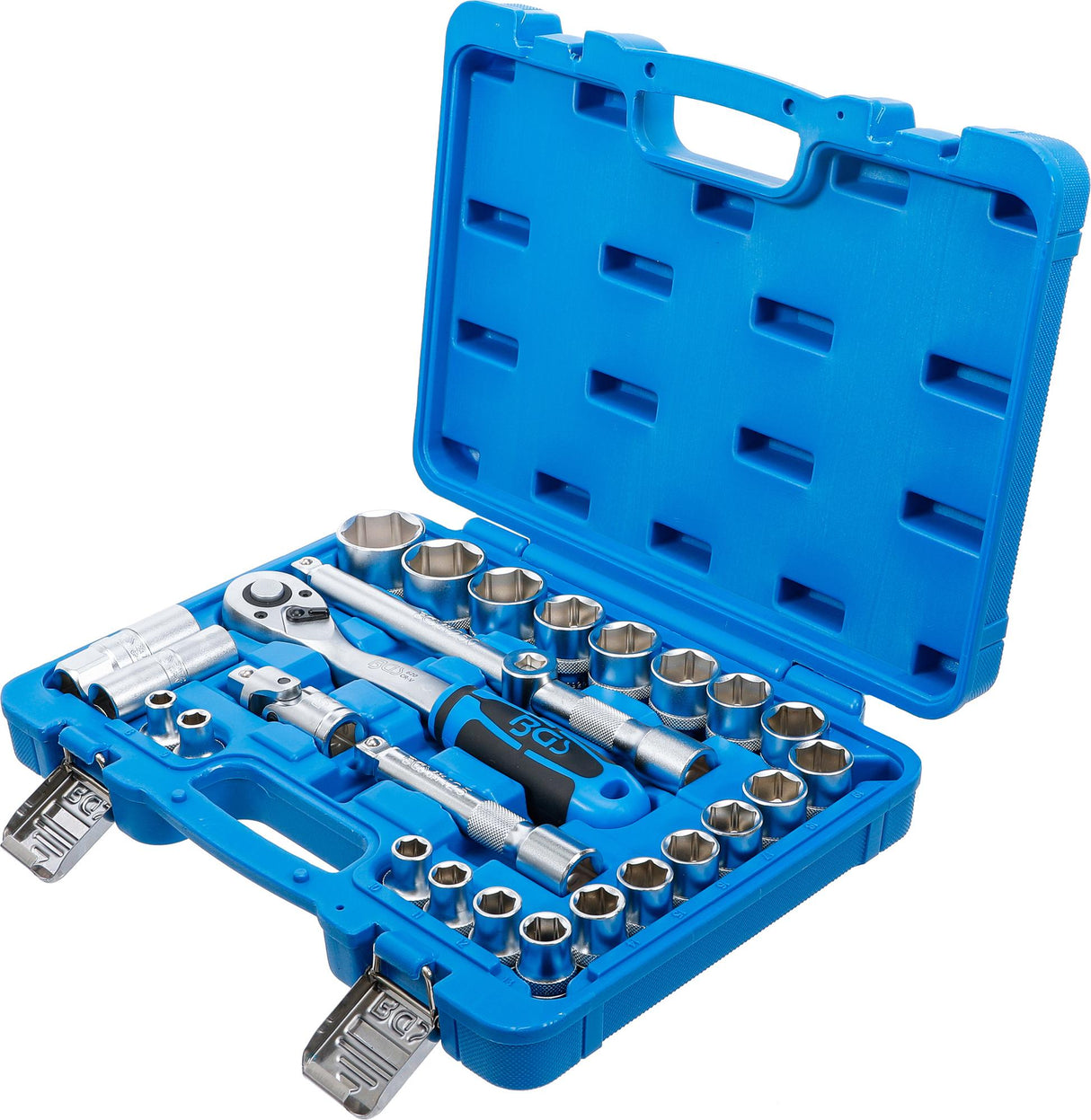 SOCKET SET | 12.5 MM (1/2") DRIVE | 8 - 32 MM | 27 PCS. (2224)