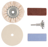 POLISHING PADS AND PASTE SET | Ø 100 MM | 5 PCS. (CP05)