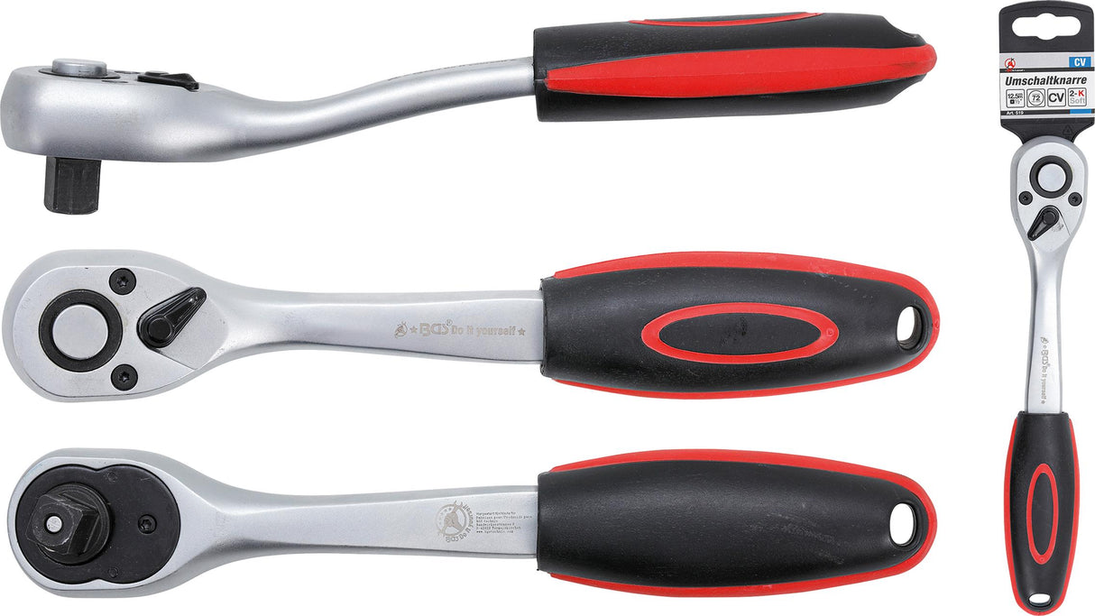 REVERSIBLE RATCHET | FINE TOOTH | 12.5 MM (1/2") (519)