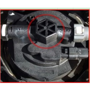 SOCKET 1/2", 27 MM FOR DIESEL FUEL FILTER REMOVAL CITROEN, FIAT, FORD, LANCIA, LAND ROVER (PN1106)