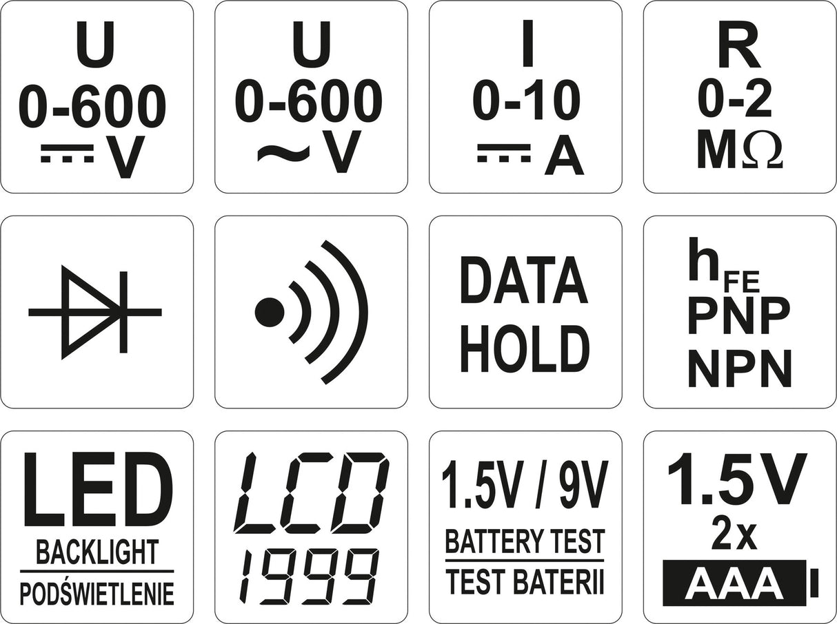 DIGITAL MULTIMETER (YT-73081)