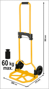 FOLDABLE HAND TRUCK MAX CAPACITY 70KG (78660)