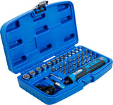 CORDLESS SCREWDRIVER | INCL. BIT & SOCKET SET | 41 PCS. (70209)